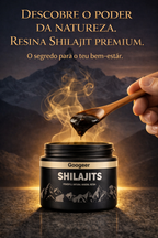 Shilajit Puro Himalaia – Frasco de Vidro