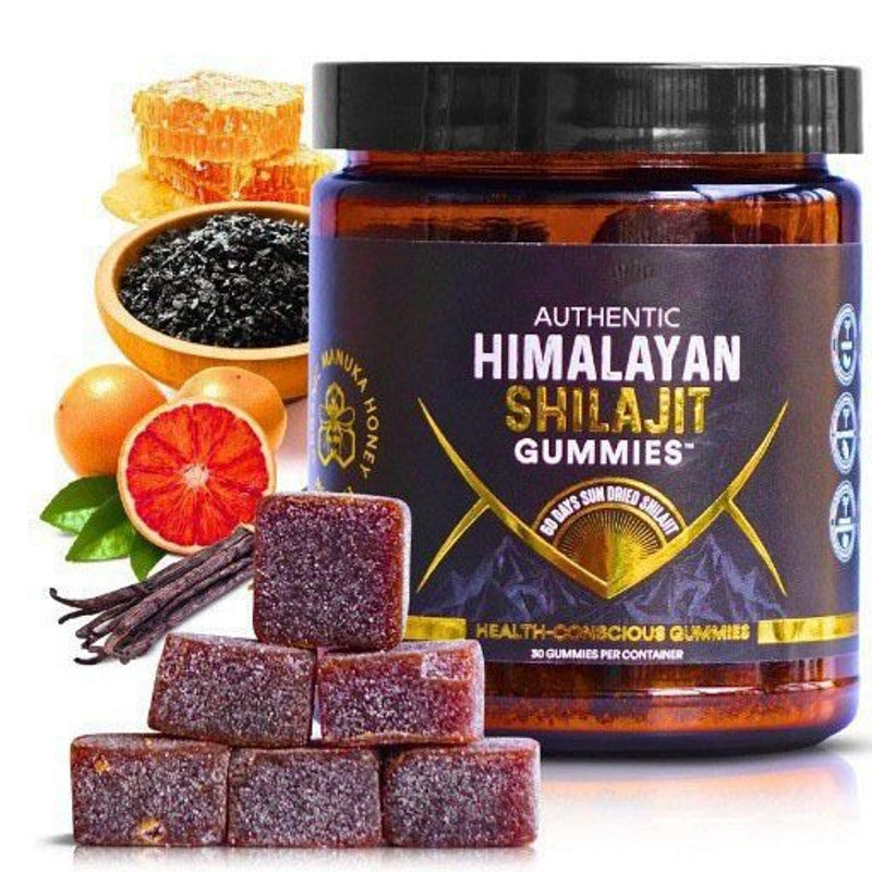 Authentic Himalayan Shilajit Gummies – Energia, Vitalidade e Bem-Estar Natural